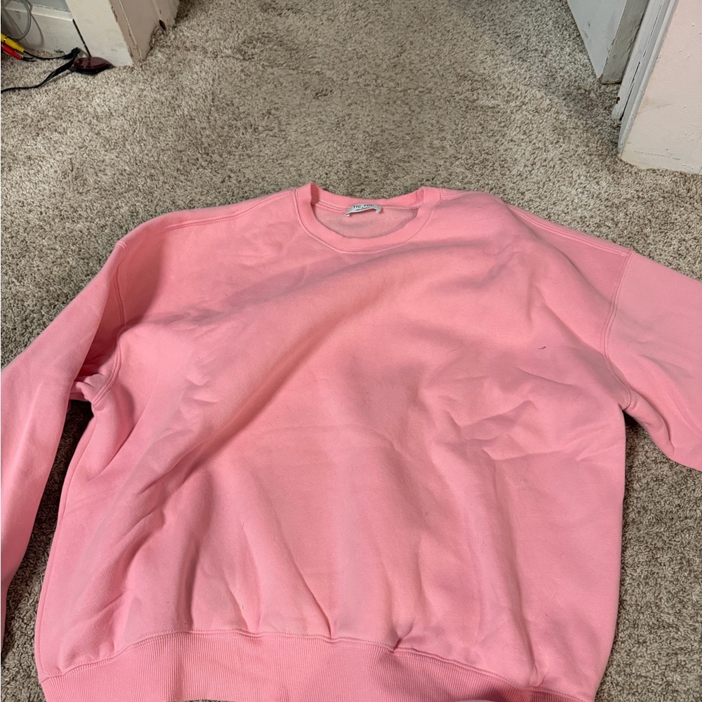 Women's Pink Crewneck Sweater